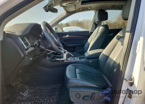 2021 Audi Q5 Premium из США, поврежденный, VIN WA1AAAFY4M2127262